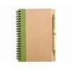 Sonora Plus notitieboek - A5 - gerecycled papier - 70 vellen - inclusief balpen