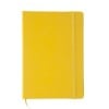 Cilux notitieboek - A5 - PU - 100 vellen - elastieksluiting en lint - hardcover