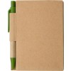 Cooper notitieboek - A7 - papier - 80 vellen - gelinieerd - inclusief kartonnen pen
