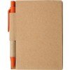 Cooper notitieboek - A7 - papier - 80 vellen - gelinieerd - inclusief kartonnen pen