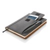 Notitieboek - A5 - PU - 80 vellen - gelinieerd - telefoonvakje - hardcover