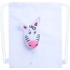 Opvouwbare rugzak dierenmotief - polyester - 190T - met trekkoord