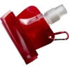 Opvouwbare waterfles 420ml - PP - met karabijnhaak
