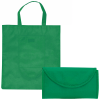 Konsum draagtas - non-woven - 80 g/m2 - 38 x 42 cm - klittenbandsluiting - opvouwbaar