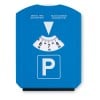 IJskrabber en parkeerschijf - plastic - 2 in 1