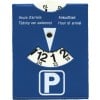 Parkeerschijf - PVC en karton - in 4 talen