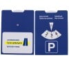 Parkeerschijf - karton - 11x15 cm