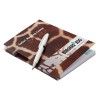 Schrijfblok - A6 - papier 80 g/m² - 100 vellen - met pennenhouder
