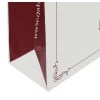 Papieren tas 170 g/m² - A3 liggend - wit - all over bedrukt - katoenen koord