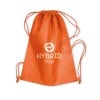 Promorugzak - non woven - 80 g/m2 - gekleurd - met trekkoord