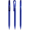 Prodir DS1 transparant balpen - gerecycled kunststof - zwarte, blauwe inkt - QR code