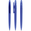 Prodir DS5 frosted balpen - kunststof - zwarte, blauwe inkt - frostedProdir DS5 balpen - kunststof - zwarte, blauwe inkt