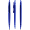 Prodir DS5 transparant balpen - gerecycled kunststof - zwarte, blauwe inkt - QR code