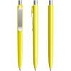 Prodir DS8 mat balpen - gerecycled kunststof - zwarte, blauwe inkt - metalen clip