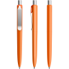 Prodir DS8 soft touch balpen - gerecycled kunststof - zwarte, blauwe inkt - metalen clip