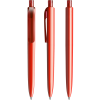 Prodir DS8 polished balpen - gerecycled kunststof - zwarte, blauwe inkt - QR code