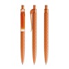 Prodir QS01 balpen - gerecycled kunststof - zwarte, blauwe inkt - mat gekleurd - customizable