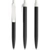 Prodir QS03 balpen - gerecycled kunststof - zwarte, blauwe inkt - customizable
