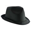 Maffia promo hoed - polyester - gekleurde band