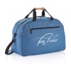 Fashion Duo Tone reistas - 50L - polyester - 600D - bruine details op handvat en zipper