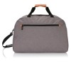 Fashion Duo Tone reistas - 50L - polyester - 600D - bruine details op handvat en zipper