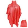 Montello regenjas - 127x100 cm - PVC - met knoopsluiting - met tasje