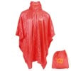 Montello regenjas - 127x100 cm - PVC - met knoopsluiting - met tasje