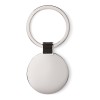 Roundy ronde sleutelhanger - metaal - 3.3 cm ⌀ - glimmende afwerking