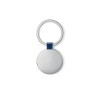 Roundy ronde sleutelhanger - metaal - 3.3 cm ⌀ - glimmende afwerking