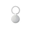 Roundy ronde sleutelhanger - metaal - 3.3 cm ⌀ - glimmende afwerking