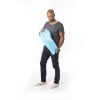 SeatZac opblaasbare zitzak - polyester - 750 gram - met draagtas