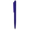 Senator Dart balpen - kunststof - zwarte, blauwe inkt - transparant - polished clip