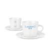 Senator Fancy koffie set - porselein - wit - 180ml kopje en schoteltje