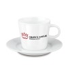 Senator Fancy espresso set - porselein - wit - 80ml kopje en schoteltje