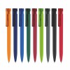 Senator Liberty balpen - kunststof - zwarte, blauwe inkt - soft touch - mat gekleurd - transparante clip
