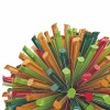 Senator Super Hit balpen - kunststof - zwarte, blauwe inkt - soft grip - transparant - polished clip