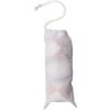 Set van 3 gekleurde jongleerballen in witte pouch