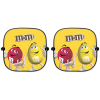 Set zonneschermen 44x36 cm- polyester - met 2 zuignappen