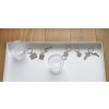 Soren sleutelhanger - metaal - 6.2 cm - flesopener - winkelwagenmuntje - geschenkverpakking