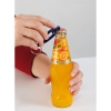 Samo sleutelhanger - aluinium - 6.7 cm - met flesopener