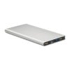 Solar powerbank - 8.000mAh - aluminium - zonne-energie - plat ontwerp