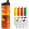 Design sportbidon 750ml - PP - gekleurde fles en dop