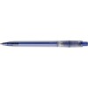 Stilolinea Oslo Frosty balpen - kunststof - blauwe inkt - transparante clip en tip - ECO