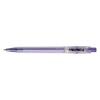 Stilolinea Oslo Frosty balpen - kunststof - blauwe inkt - transparante clip en tip - ECO