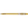 Stilolinea Oslo Frosty balpen - kunststof - blauwe inkt - transparante clip en tip - ECO