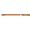 Stilolinea Oslo Frosty balpen - kunststof - blauwe inkt - transparante clip en tip - ECO