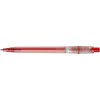 Stilolinea Oslo Frosty balpen - kunststof - blauwe inkt - transparante clip en tip - ECO