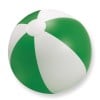 Strandbal - Ø 23,5 cm - PVC - gekleurde strepen - opblaasbaar
