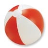 Strandbal - Ø 23,5 cm - PVC - gekleurde strepen - opblaasbaar