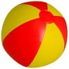 Portobello strandbal - Ø 28 cm - PVC - opblaasbaar